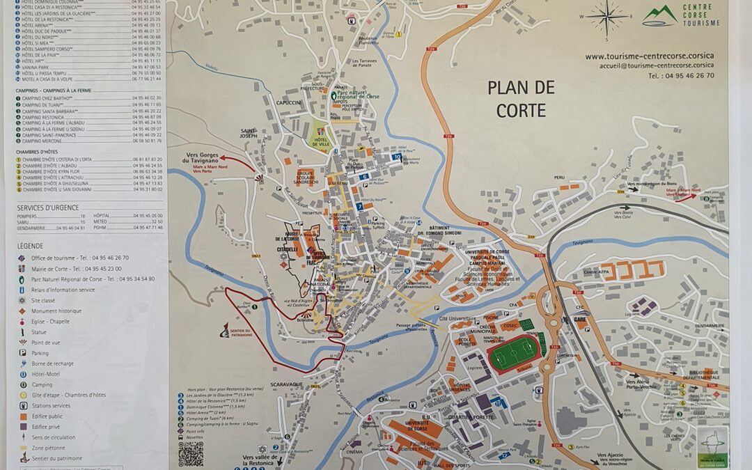 PLAN DE CORTE ET CENTRE CORSE