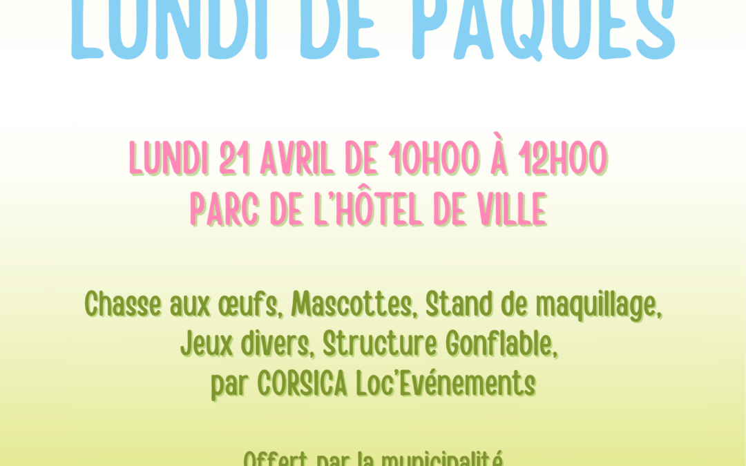 LUNDI DE PAQUES