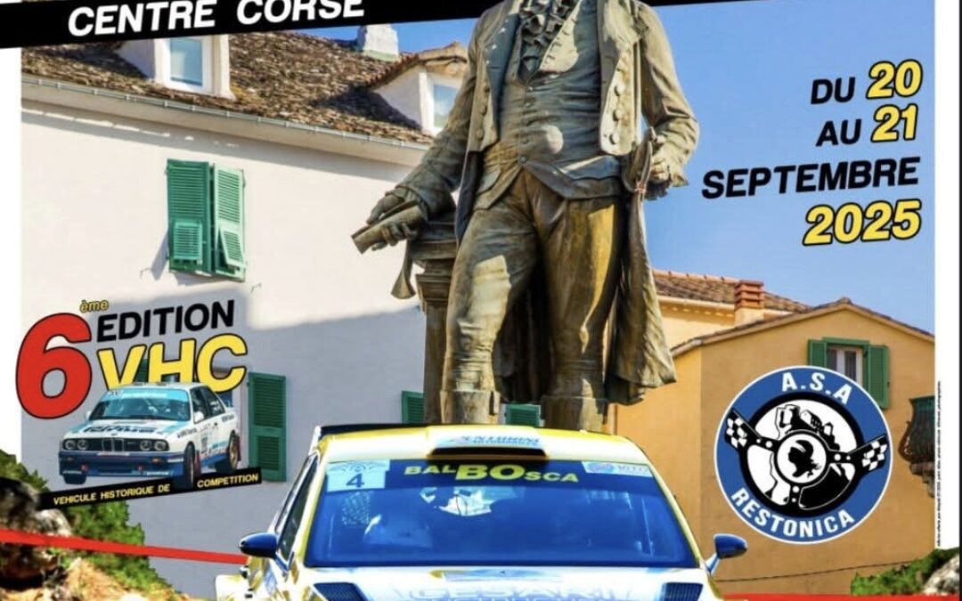 RALLYE NATIONAL DE CORTE CENTRE CORSE