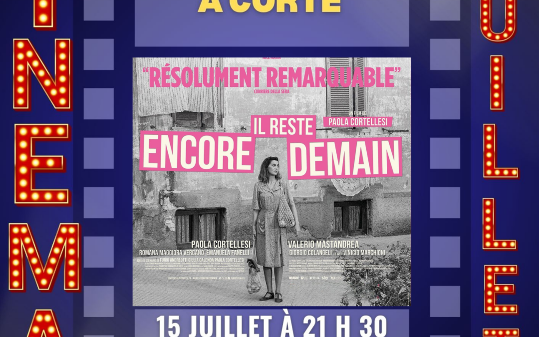 CINEMA EN PLEIN AIR – CORTE