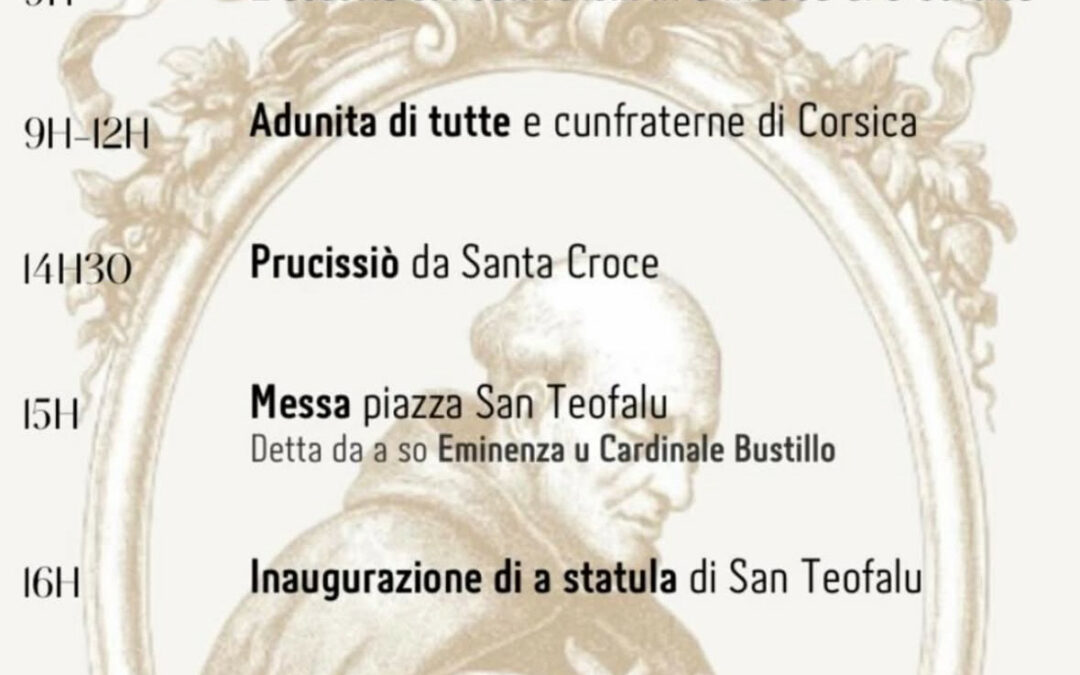 INAUGURAZIONE DI A STATULA SAN TEOFALU