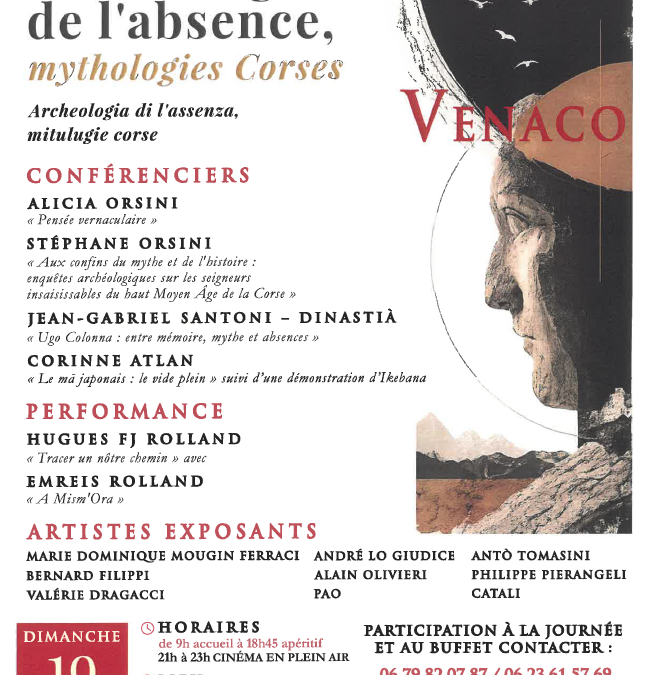 ARCHEOLOGIE DE L &lsquo;ABSENCE, MYTHOLOGIES CORSES