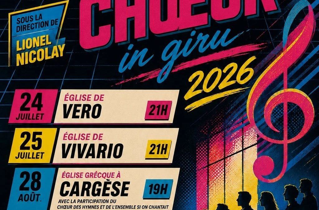 COUPS DE CHOEUR IN GIRU 2026